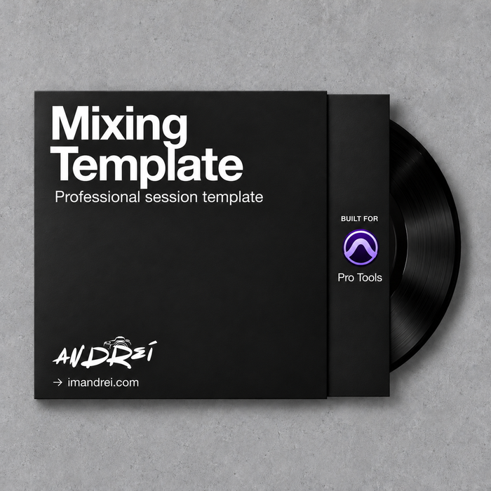 Pro Tools Mixing Template